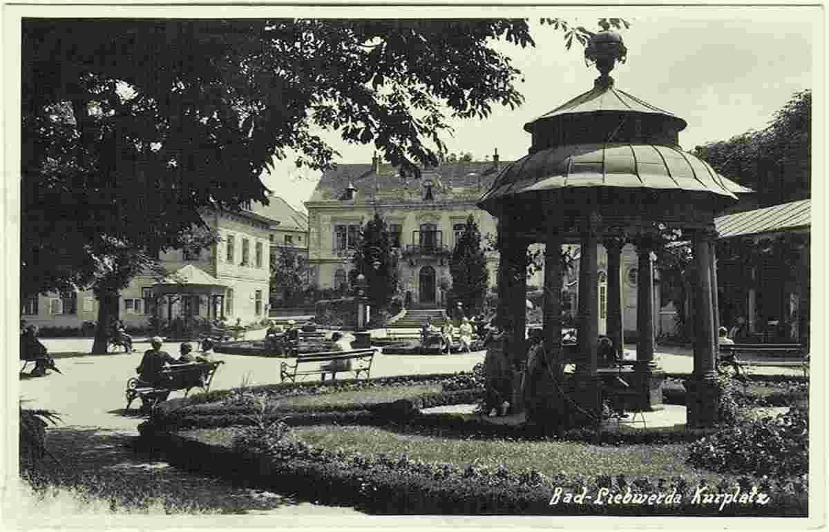 Bad Liebenwerda. Kurplatz, 1936