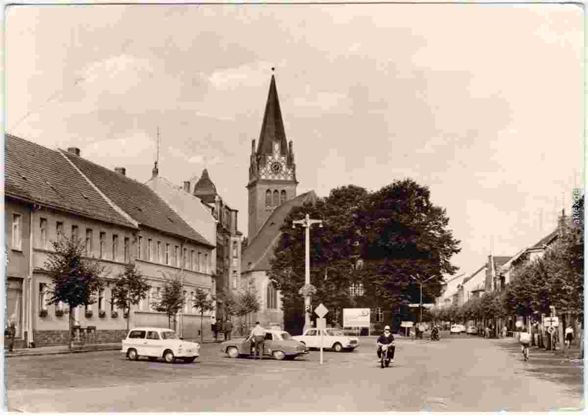 Bad Liebenwerda. Maxim-Gorki-Platz, 1968