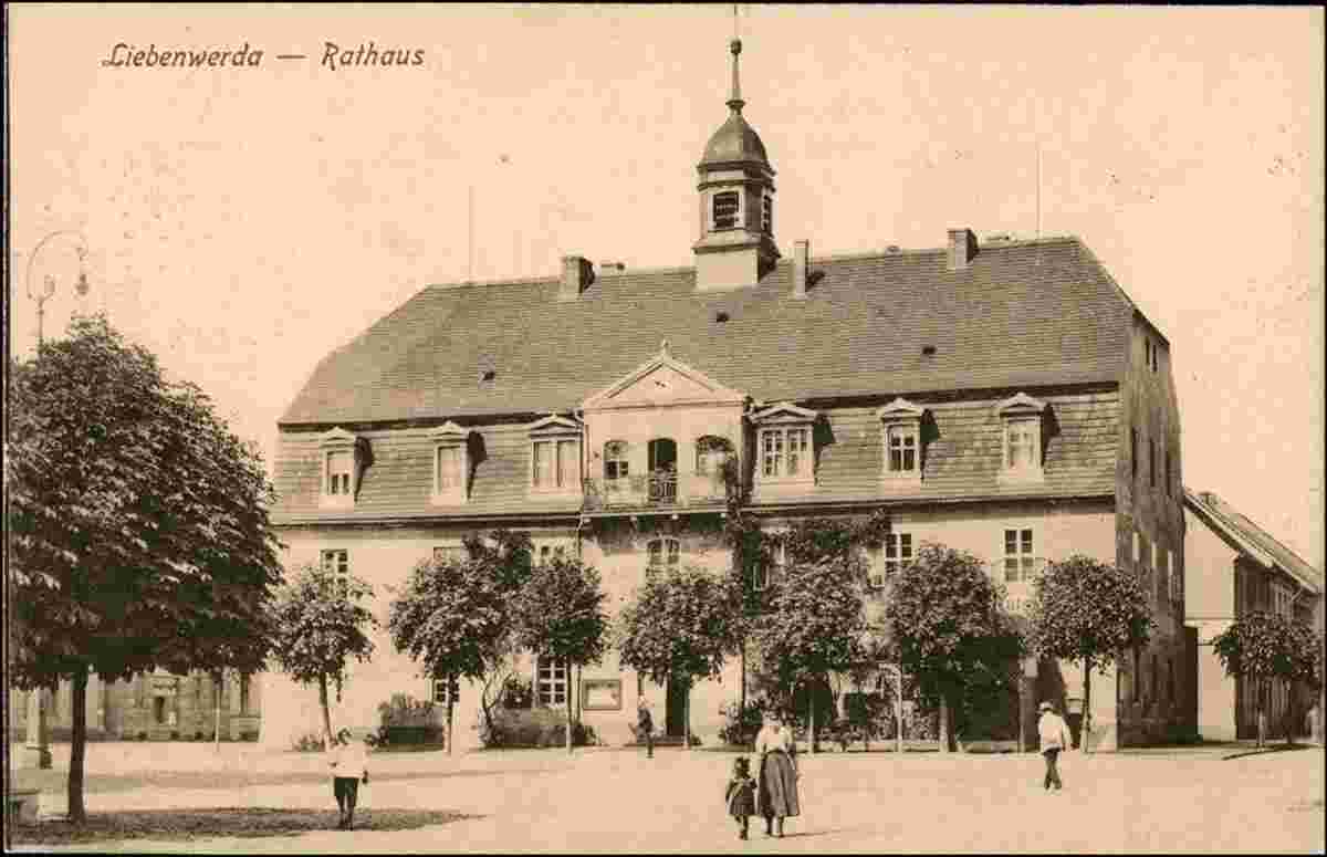 Bad Liebenwerda. Rathaus, 1918