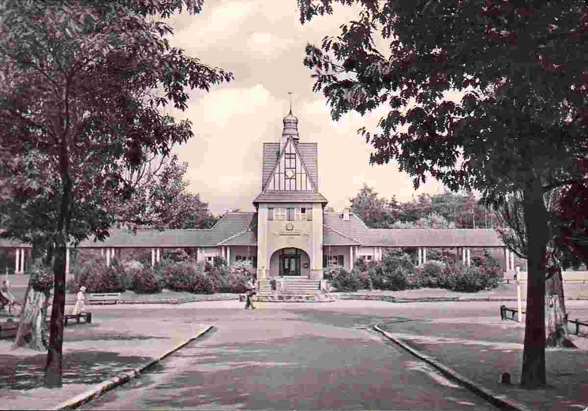 Bad Saarow. Bahnhof, 1961