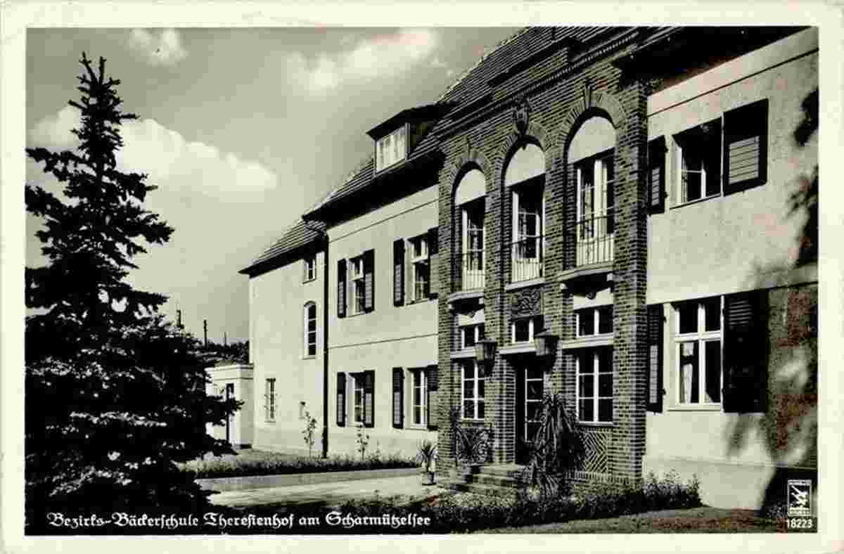 Bad Saarow. Bezirks Bäckerschule Theresienhof