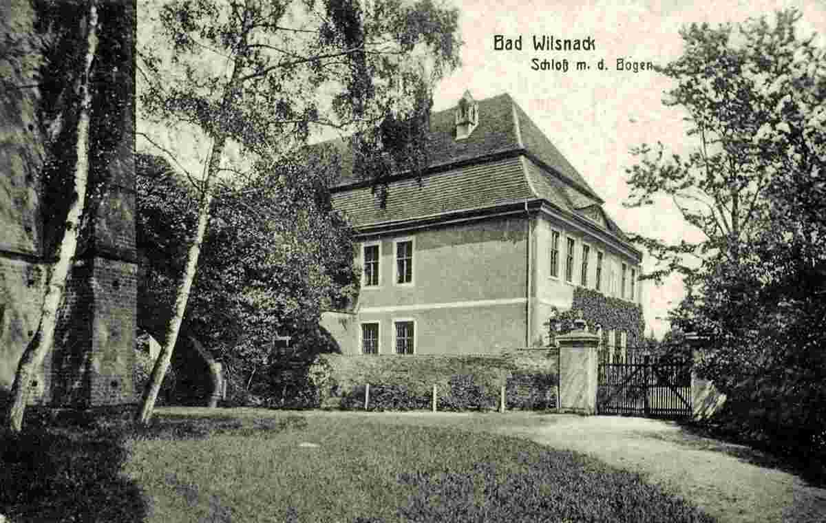 Bad Wilsnack. Schloß, 1918