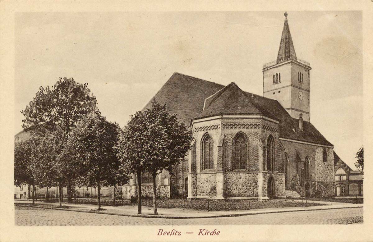Beelitz. Kirche, 1924
