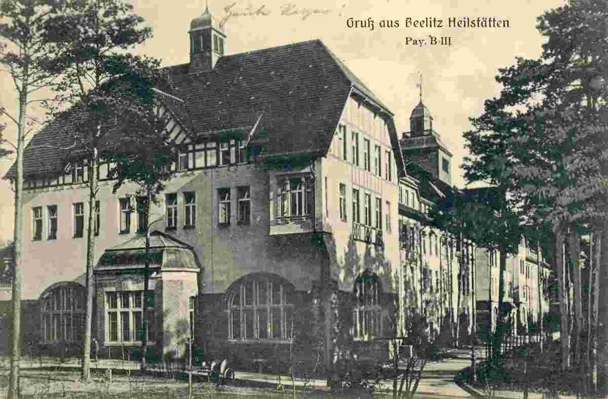 Beelitz. Sanatorium, Pavillon B III, 1913