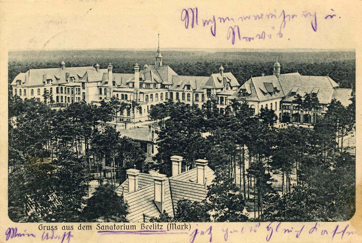Beelitz. Sanatorium, 1910