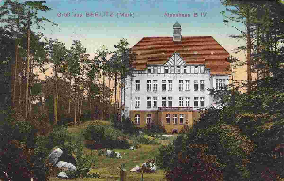 Beelitz. Sanatorium, Alpenhaus B lV, 1913