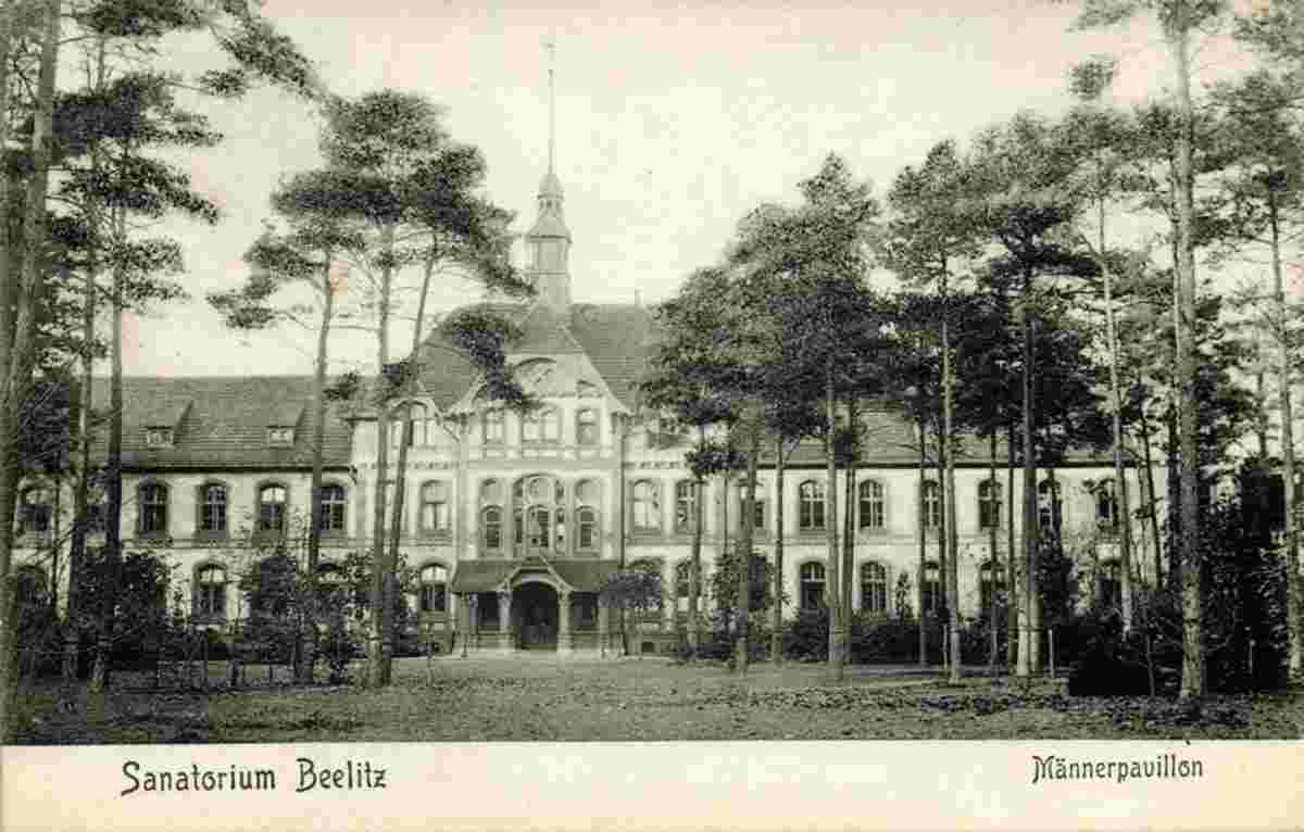 Beelitz. Sanatorium, Männer Pavillon, 1910s