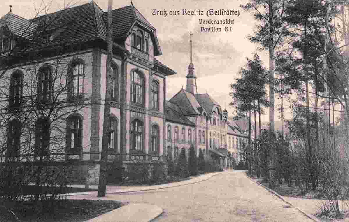 Beelitz. Sanatorium, Pavillon B I, 1911