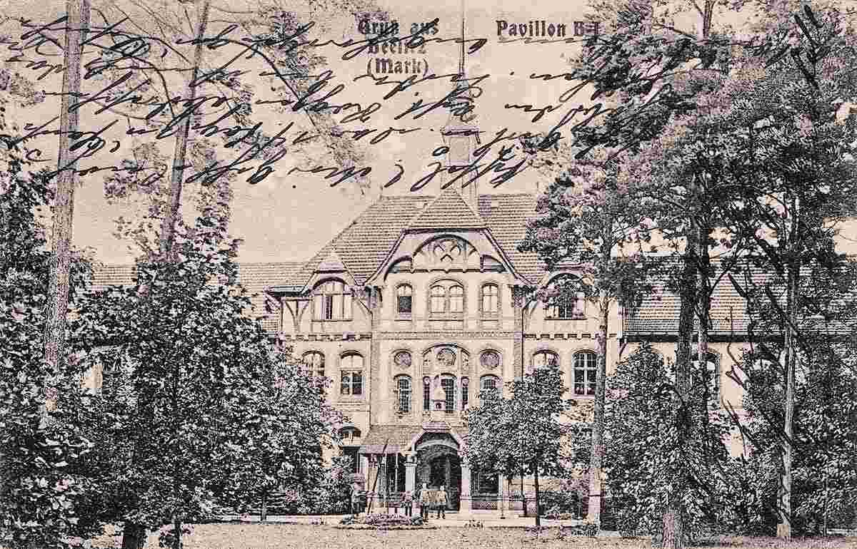 Beelitz. Sanatorium, Pavillon B I, 1918