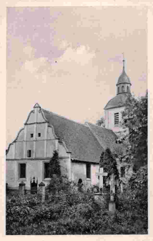 Beetzseeheide. Ketzür - Kirche, Renaissancegiebel