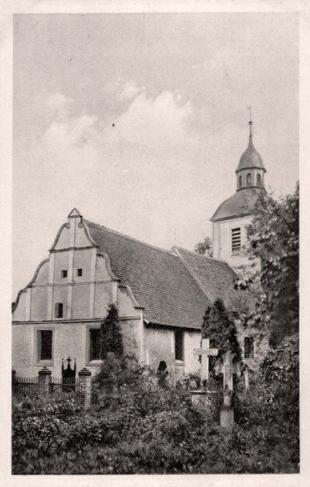 Beetzseeheide. Ketzür - Kirche, Renaissancegiebel