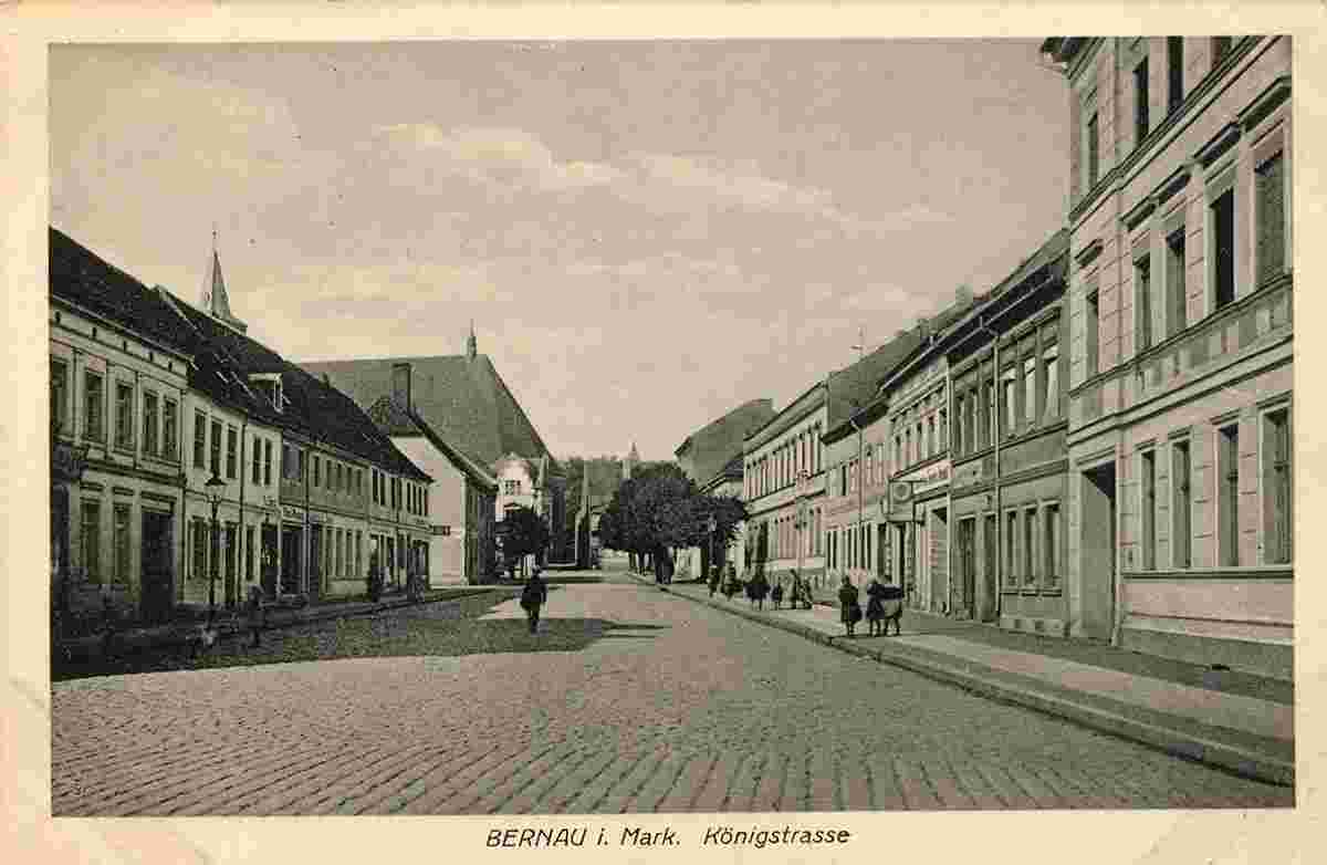 Bernau. Königstraße, 1922