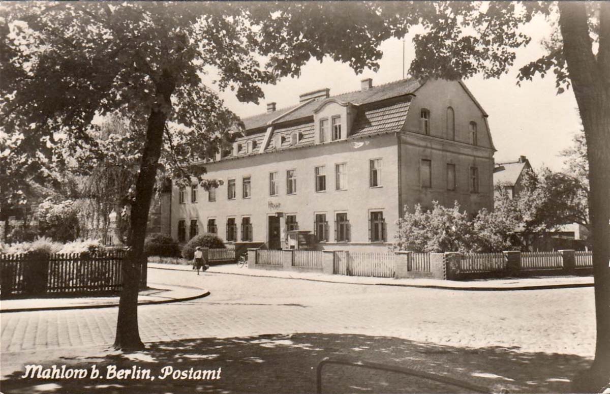 Blankenfelde-Mahlow. Mahlow - Postamt, 1961