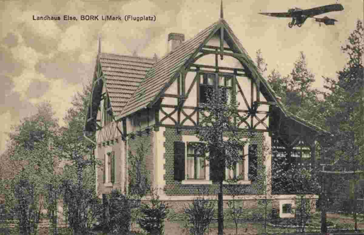 Borkheide. Landhaus von Zahnarzt Kurt Schäfer aus Berlin, 1906