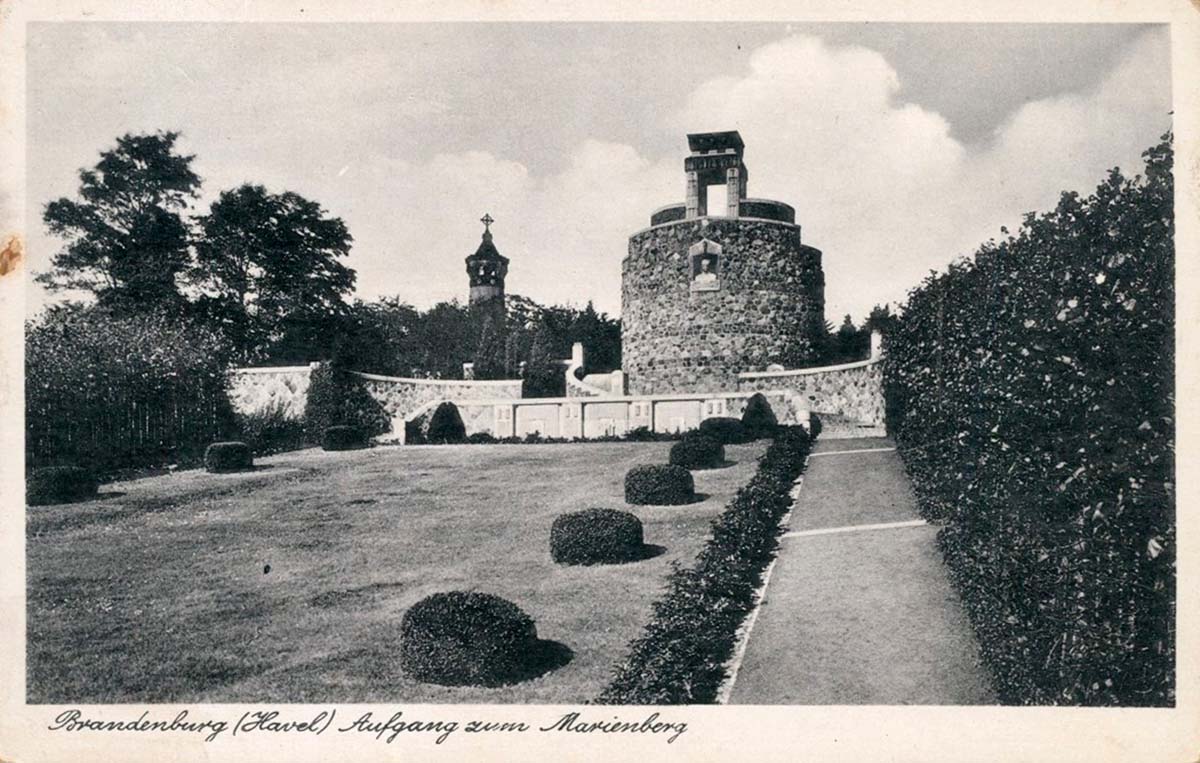 Brandenburg an der Havel. Marienberg, Volkspark, 1940