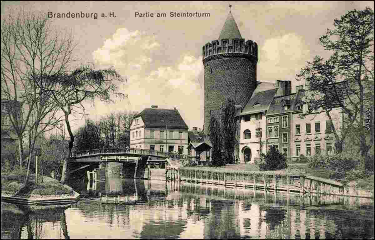 Brandenburg Havel. Steintorturm, 1920