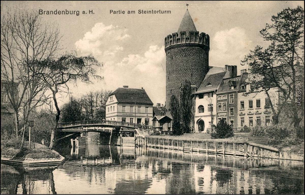 Brandenburg an der Havel. Steintorturm, 1920