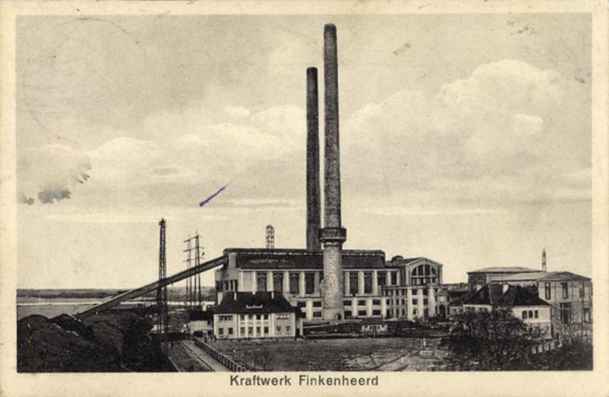 Brieskow-Finkenheerd. Finkenheerd - Kraftwerk, 1927