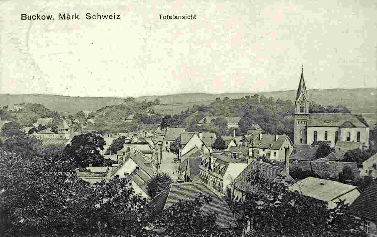Buckow. Panorama der Stadt, 1927