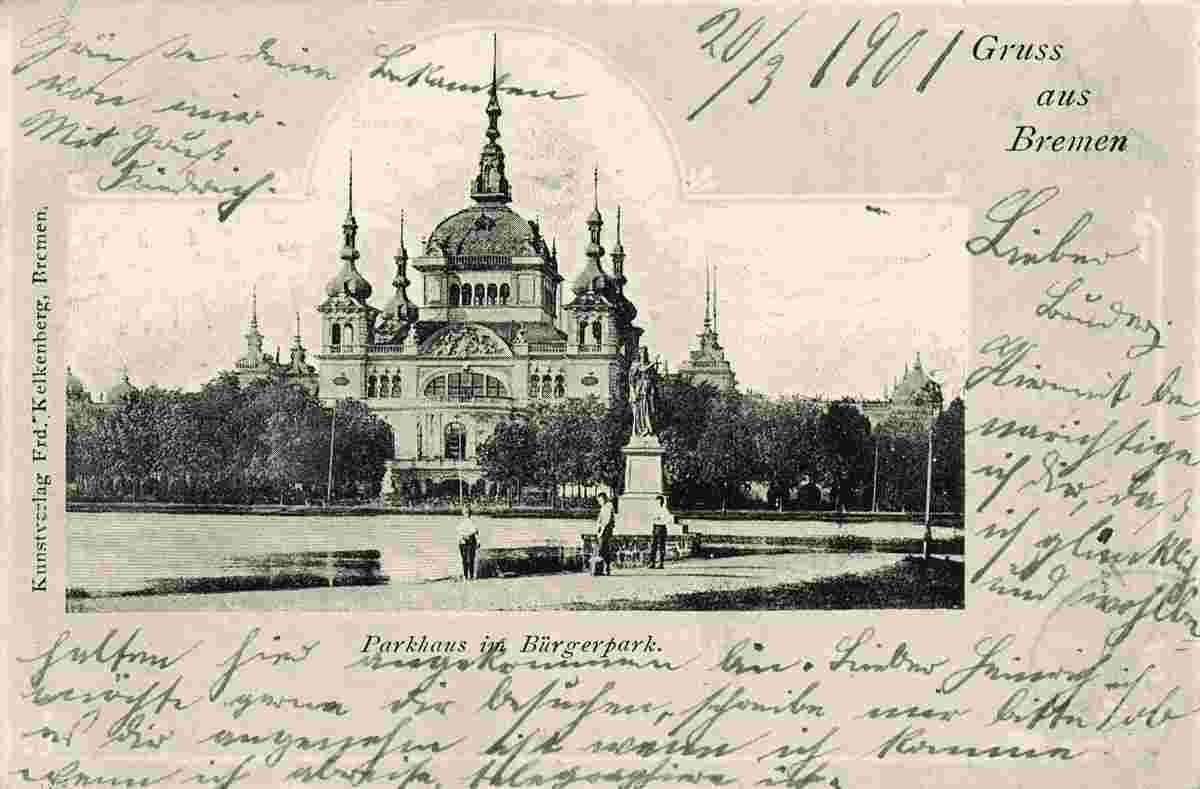 Bremen. Bürgerpark, Parkhaus, 1901