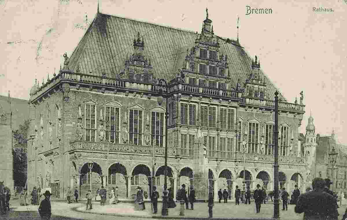 Bremen. Rathaus, 1905