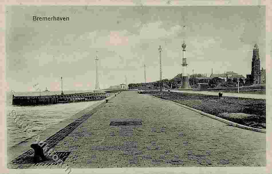 Bremerhaven. Strandpromenade