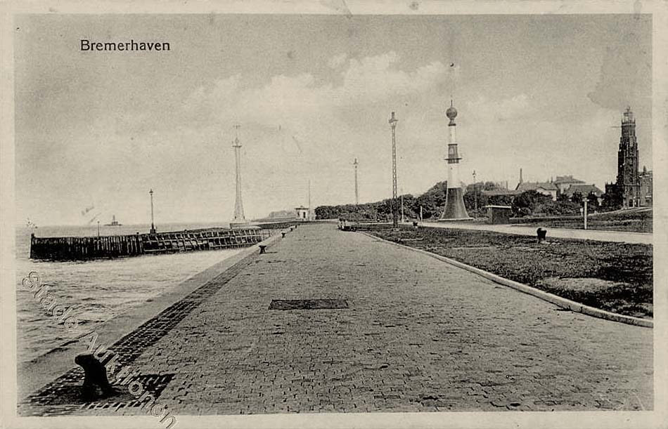 Bremerhaven. Strandpromenade