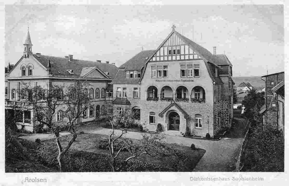 Bad Arolsen. Diakonissenhaus Sophienheim, 1916