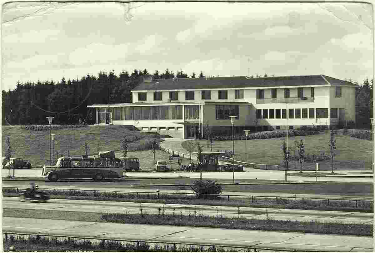 Bad Camberg. Rasthaus, Autobahn, 1959