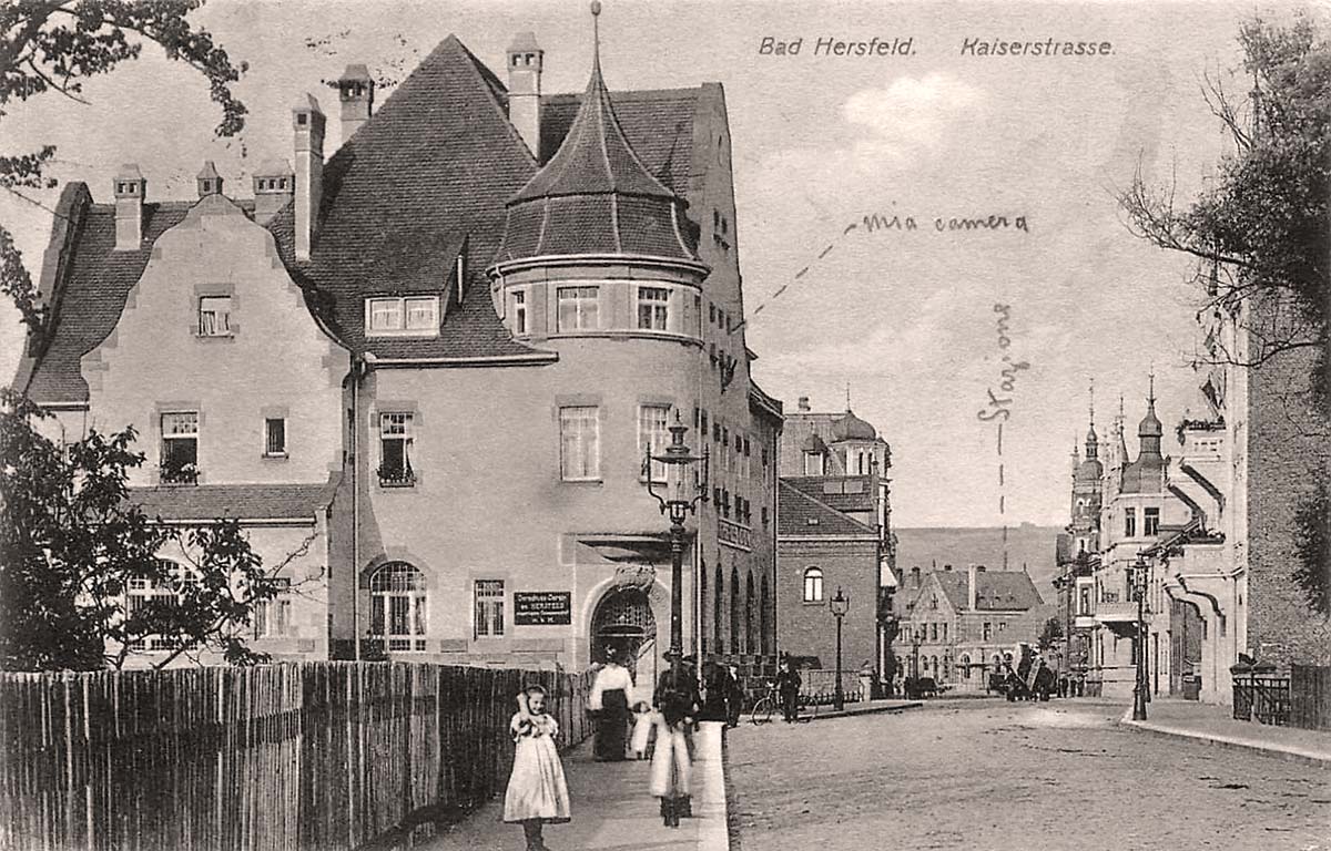 Bad Hersfeld. Kaiserstraße, 1914