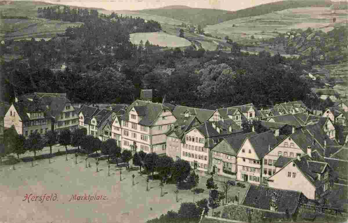 Bad Hersfeld. Marktplatz, 1905