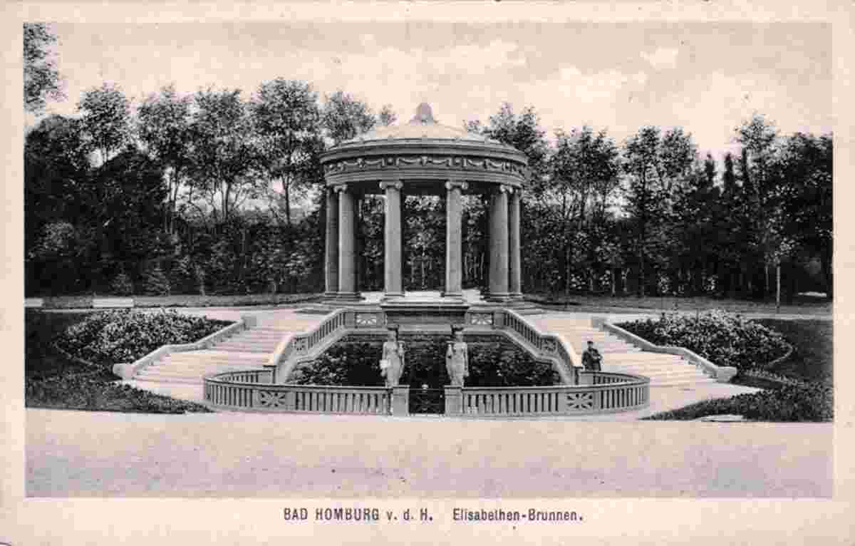 Bad Homburg. Elisabethenbrunnen, 1910