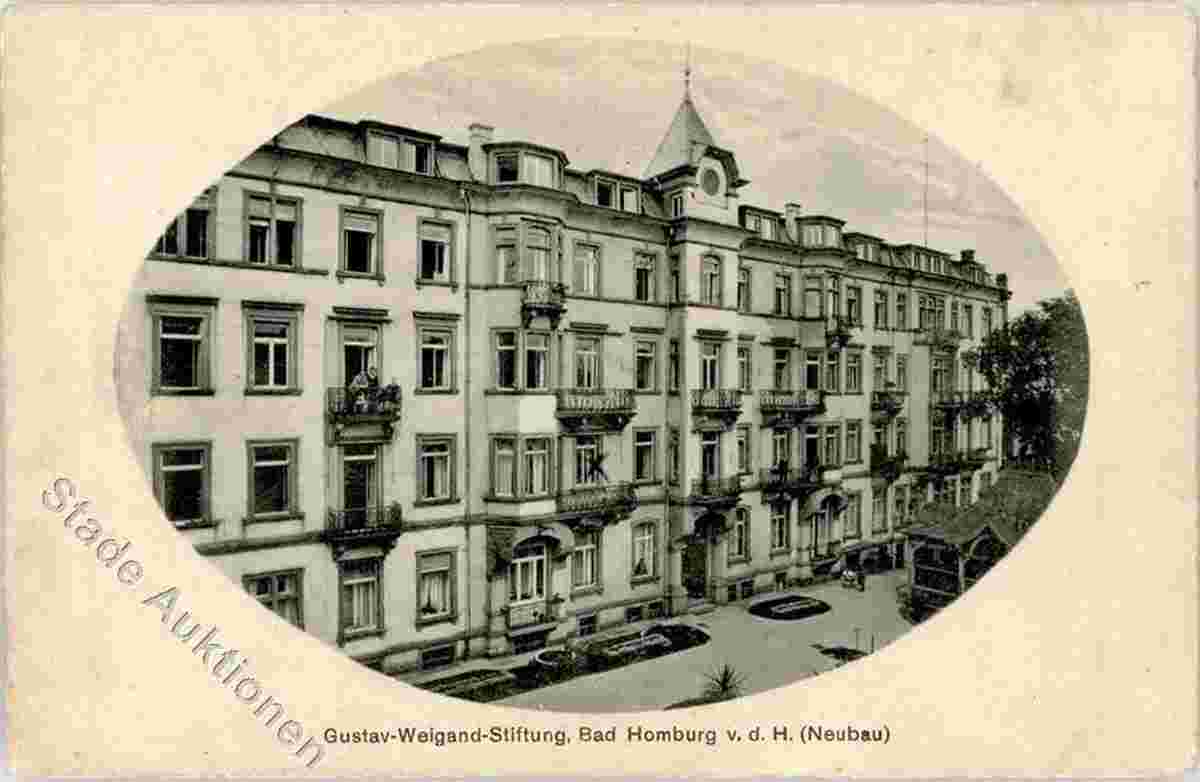 Bad Homburg. Gustav Weigand Stiftung, 1929