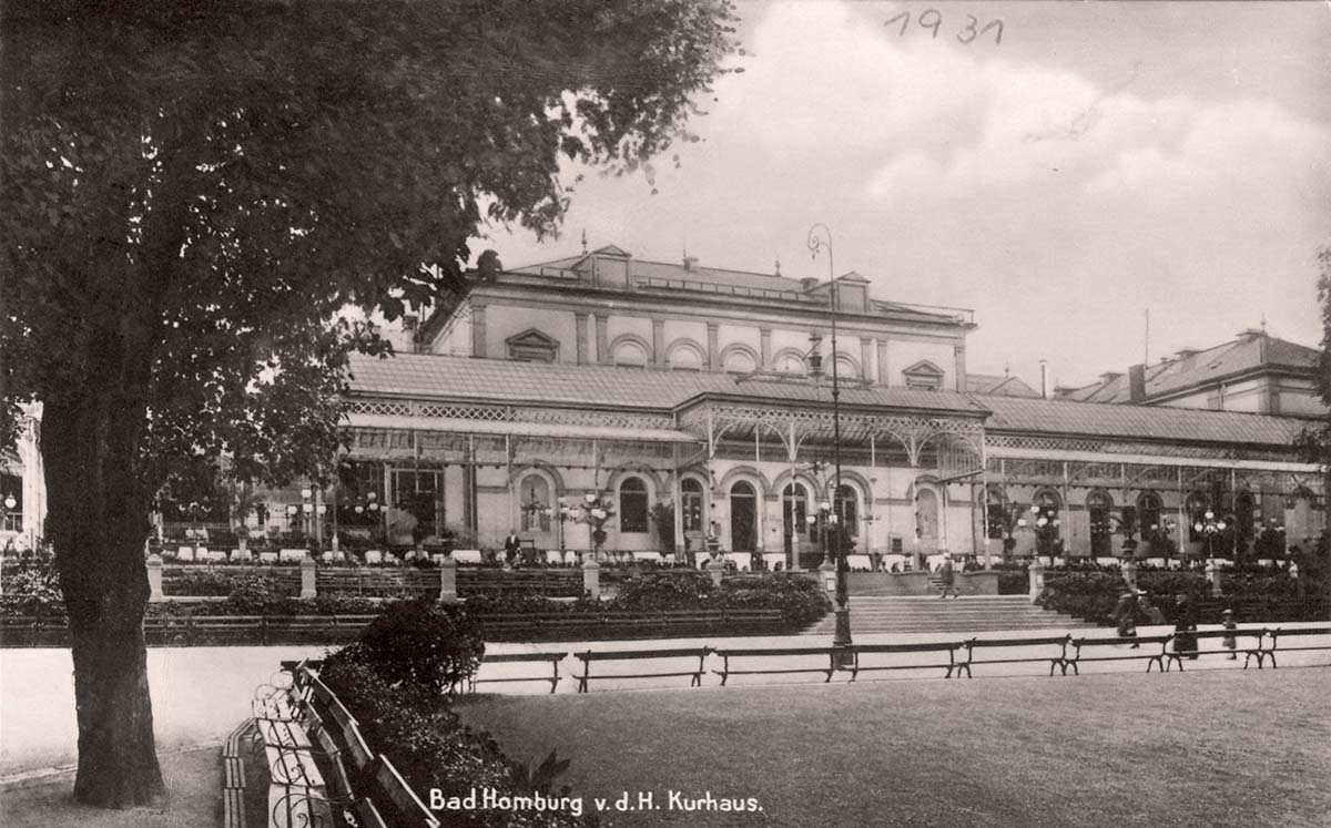Bad Homburg vor der Höhe. Kurhaus, 1931