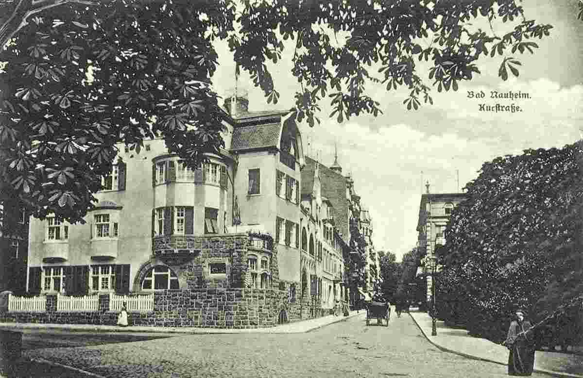 Bad Nauheim. Kurstraße, 1915