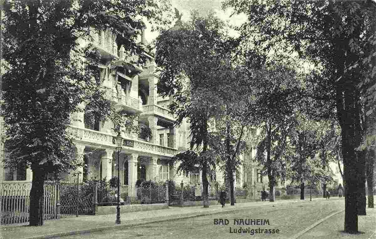 Bad Nauheim. Ludwigstraße, 1915