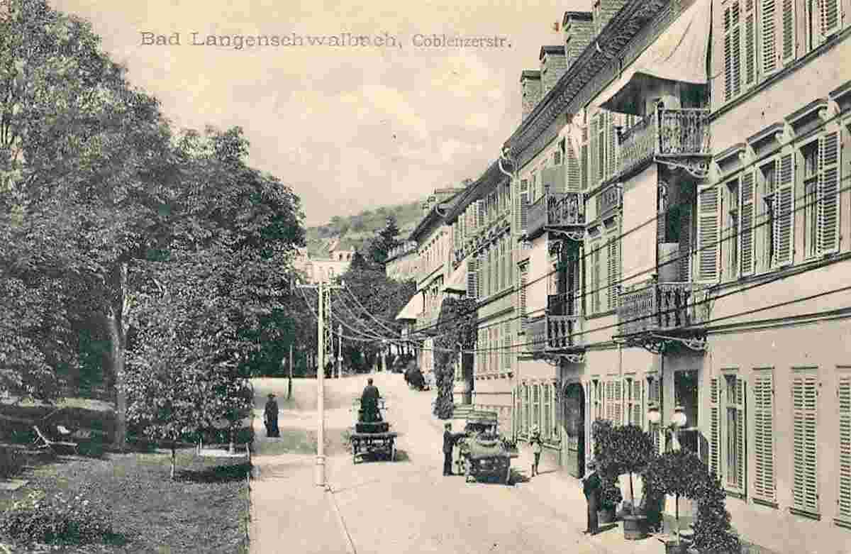 Bad Schwalbach. Koblenzer Straße, 1908