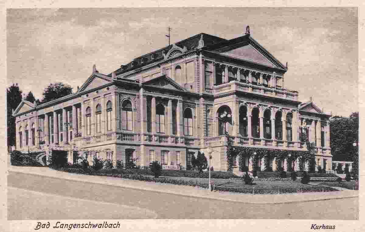 Bad Schwalbach. Kurhaus, 1925