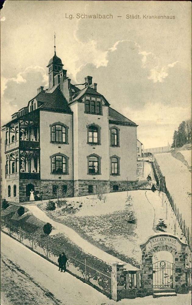 Bad Schwalbach. Städtische Krankenhaus, 1922