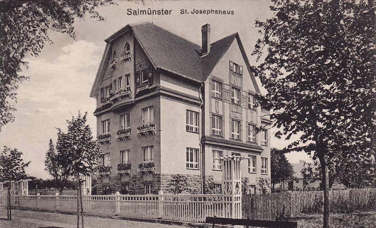 Bad Soden-Salmünster. Vereinslazarett Saint Josephshaus, 1917