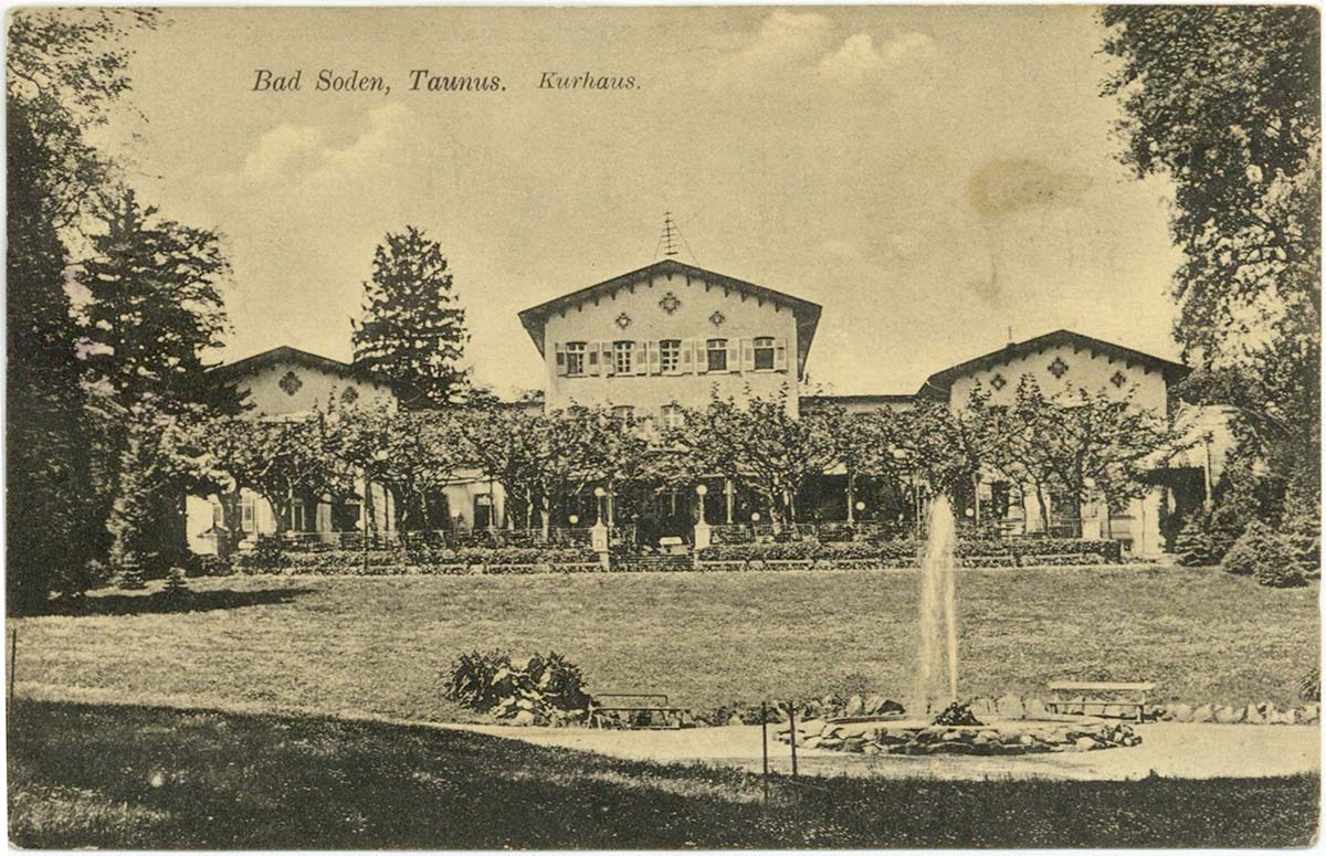 Bad Soden am Taunus. Kurhaus, 1916