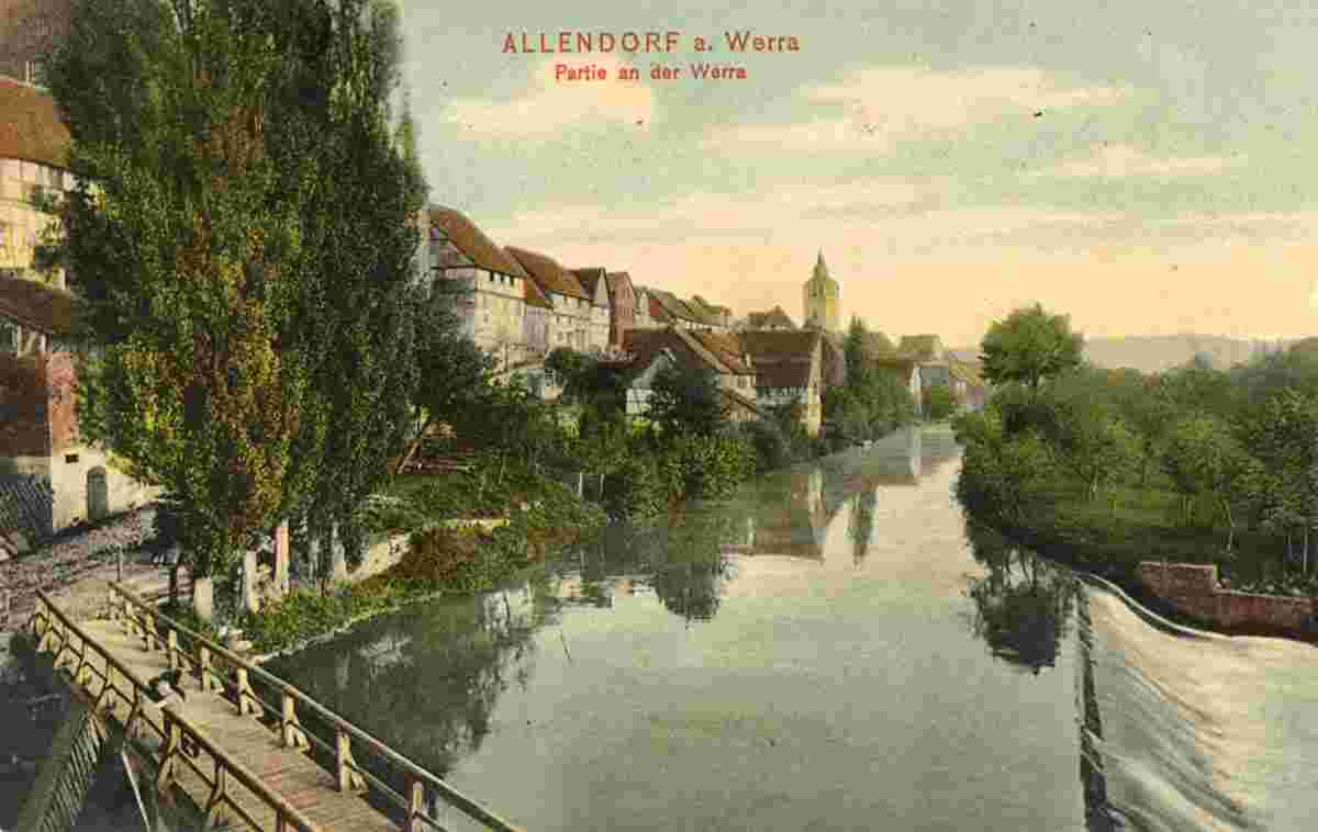 Bad Sooden-Allendorf. Werra, 1916