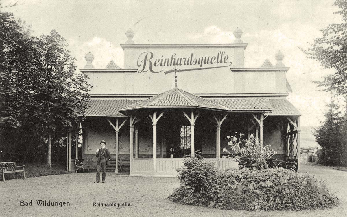Bad Wildungen. Reinhardsquelle, 1913
