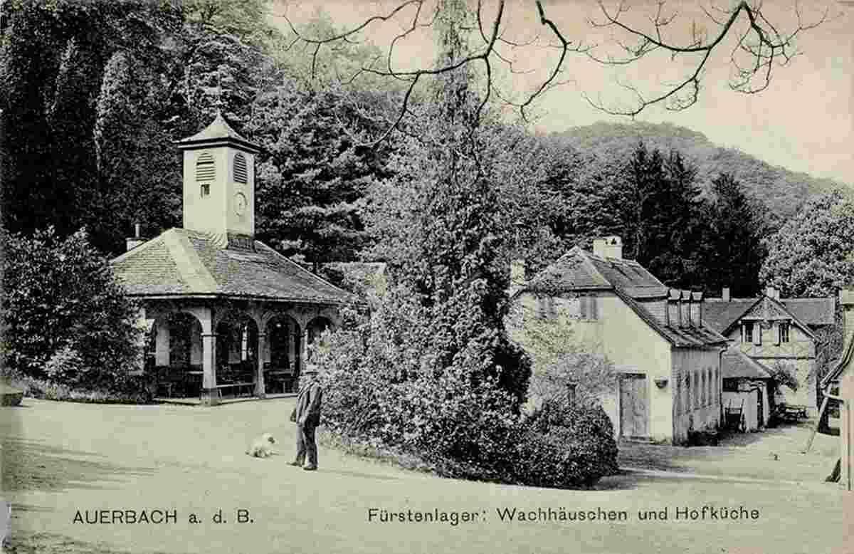 Bensheim. Auerbach - Fürstenlager, Wachhäuschen und Hofküche