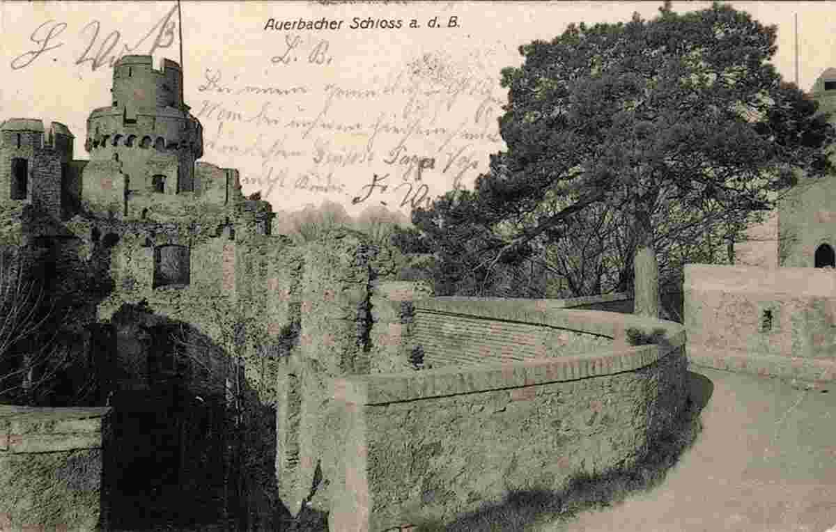 Bensheim. Auerbach - Schloss, 1906