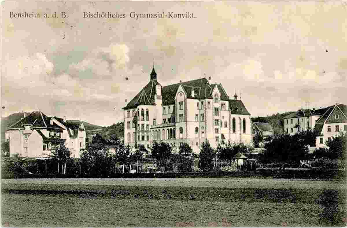 Bensheim. Bischöfliches Gymnasialkonvikt, 1915
