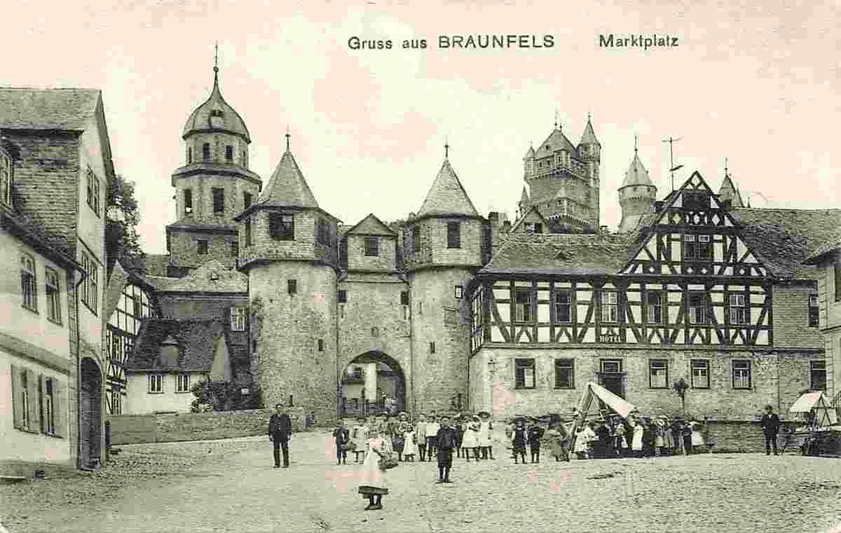 Braunfels. Marktplatz