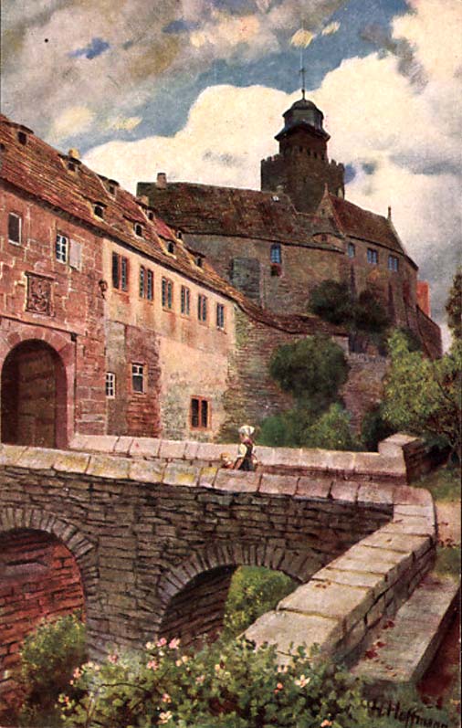 Neustadt, Burg Breuberg, Eingangstor
