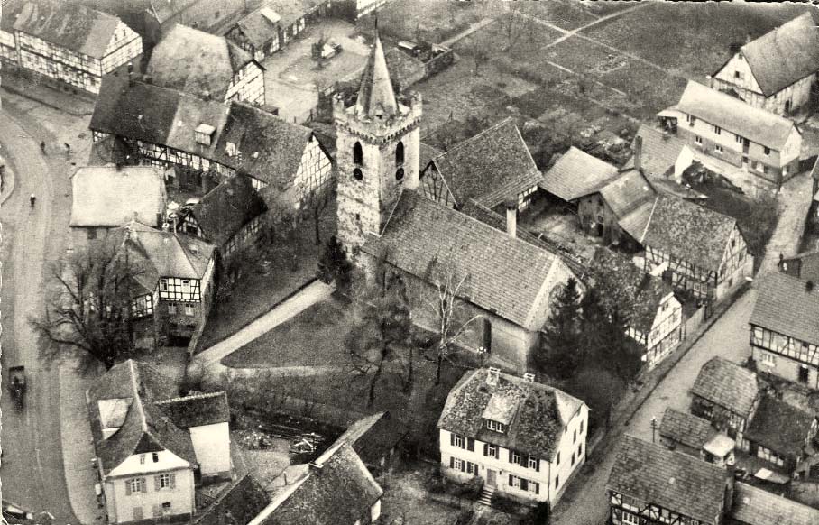 Bruchköbel. Evangelische Kirche, 1958