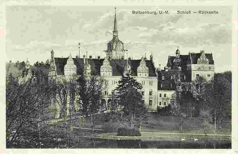 Boizenburg. Schloß - Rückseite, 1926
